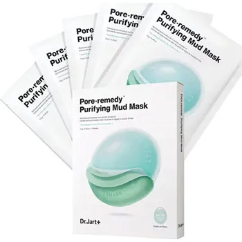 Pleťová maska Dr. Jart+ Pore·remedy Purifying Mud Mask - Čisticí bahenní maska 13 g 5 ks