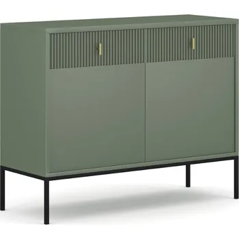 Komoda Komoda Maggiore 104,2 cm zelená/černá