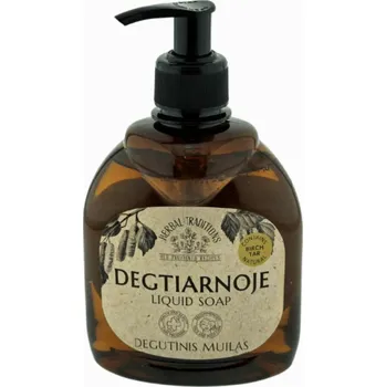 Mýdlo Tekuté dehtové mýdlo – 300 ml – Herbal Traditions