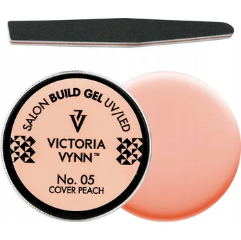 Lak na nehty STAVEBNÍ GEL NA NEHTY VICTORIA VYNN 15ML COVER PEACH 05 + DÁREK