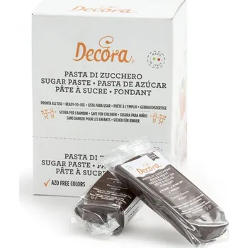 Přisada na vaření a pečení Decora, Itálie Extra tvrdá - Potahovací hmota 100g kakaová - Decora | Skvělé pro Váš domácí dort