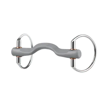 Udidlo pro koně Udidlo Beris déčko nelomené s výkrojem Konnex 130mm měkké