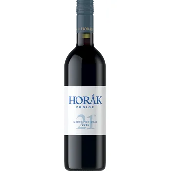 Víno Modrý portugal, pozdní sběr, Horák