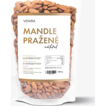 VENIRA mandle natural pražené, 1000 g