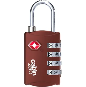 CabinZero TSA Travel Lock Sangria Red