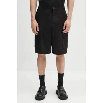 Pánské kraťasy Bavlněné šortky Daily Paper Cotton Cargo Shorts 2511027 černá 99X, vel. XL