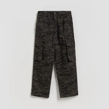 Chlapecké kalhoty Reserved - Kalhoty cargo - tmavě šedá - 458HK-90P - 458HK-90P-158