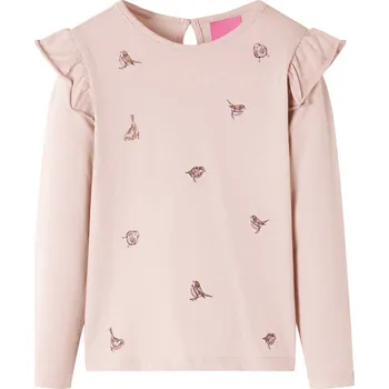 Chlapecké oblečení Dětské tričko s dlouhým rukávem růžové 104 - 8721012039162