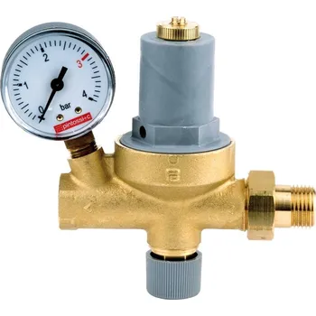 PINTOSSI Automatický dopouštěcí ventil s tlakoměrem - 1/2"