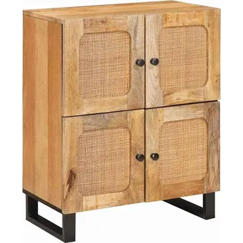 Obývací pokoj vidaXL Servírovací skříň Hnědá 60 x 33 x 75 cm Masivní mangové dřevo [4018070]