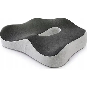 Polštář POLŠTÁŘ NA SEDADLO S PAMĚŤOVOU PĚNOU A PRUŽINOU 40X34.5 CM PROTI PROLEŽENINÁM