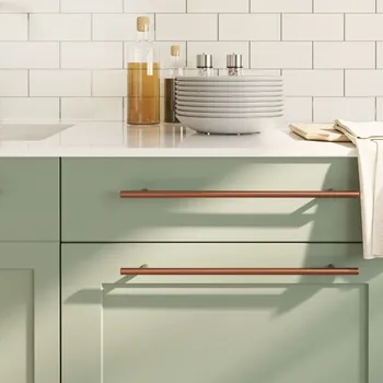 Nábytkové kování Nábytkové úchytky 10 ks bronzové 320 mm nerezová ocel - 8721012153202