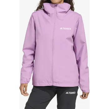Dámská casual bunda Dámská bunda do deště adidas TERREX Multi Essentials 2L Rain Jacket - preloved purple