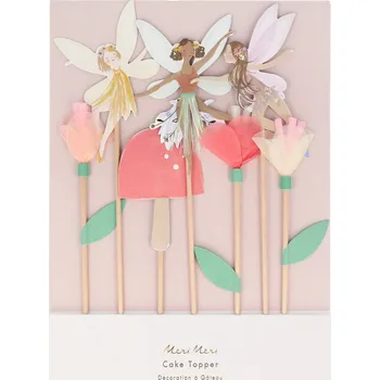 Party dekorace Meri Meri Ozdoby na dort Fairy 7 ks