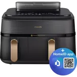 Philips NA552/00 5000 Series Steam Dual basket 9 l