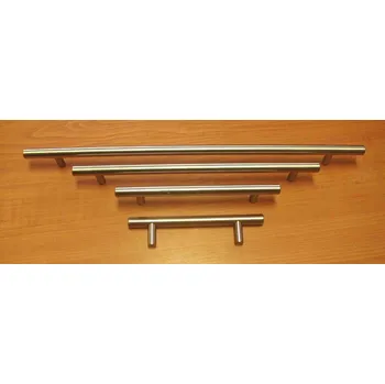 Nábytkové kování 63831 - HRAZDA úchytka 432mm broušený nikl (63831 - HRAZDA úchytka 432mm broušený nikl)