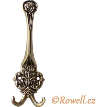 Nábytkové kování 91447 - kloboukový věšák staromosaz (91447 - kloboukový věšák staromosaz)