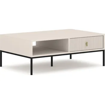 Konferenční stolek Konferenční stolek Maggiore 104 cm kašmírový/černý