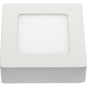 Stropní LED svítidlo přisazené Spectrum 6 W, 12 cm, bílé, teplá bílá