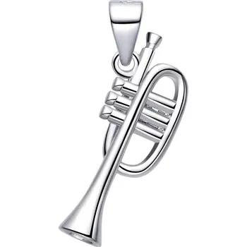 Přívěsek MOISS stříbrný přívěsek TRUBKA
