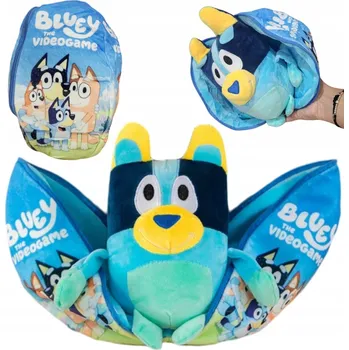 plyšák Plyšová Hračka Bluey PLYŠOVÉ VAJÍČKO S PŘEKVAPENÍM PLYŠOVÝ MAZLÍČEK PŘÍTULNÍČEK POLŠTÁŘ 25 cm