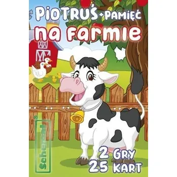 Pexeso Karty Piotruś + Pamięć Na farmie