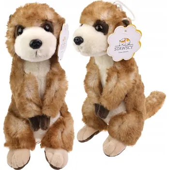 plyšák PLYŠOVÁ SURIKATA plyšák plyšák PLYŠOVÝ MAZLÍČEK PŘÍTULNÍČEK 20 cm