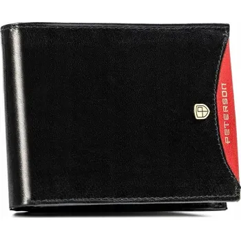 Peněženka Peterson peněženka z pravé kůže, vícebarevná PTN 304.01 2-1-1 BL+ -