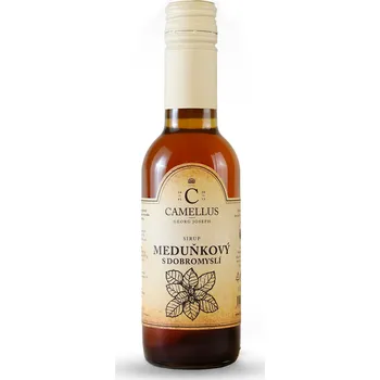 Sirup Camellus Premium Meduňkový s dobromyslí 0,25 l