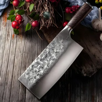 IZMAEL Kuchyňský sekáček SE 38070 Hnědá/typ2 19.5 cm