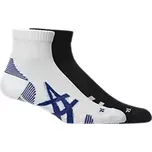 Ponožky Asics Cushion Run Quarter Performance black/brilliant white 2P 39-42
