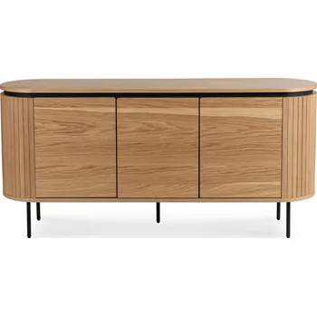 Komoda Komoda Beck 160 cm černá/dub přírodní