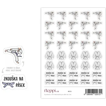 samolepka Fleppi Samolepky Bojové umění