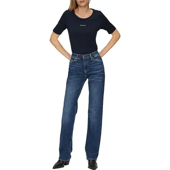 Dámské tričko Tričko s.Oliver Dunkelblau 4611720 44