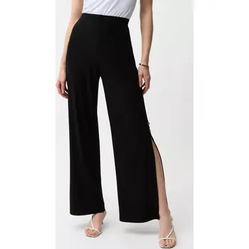 Dámské kalhoty JOSEPH RIBKOFF dámské kalhoty černé s rozparkem