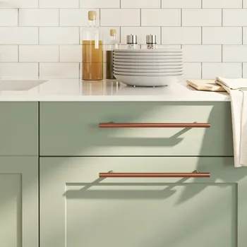 Nábytkové kování Nábytkové úchytky 10 ks bronzové 224 mm nerezová ocel - 8721012153196