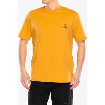 Pánské tričko Tričko Gramicci One Point Logo Tee - mustard M