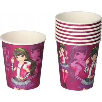 Jednorázové nádobí PAPÍROVÉ KELÍMKY NA JEDNO POUŽITÍ PAPÍROVÉ KELÍMKY NA OSLAVU NAROZENIN 8KS 250ML