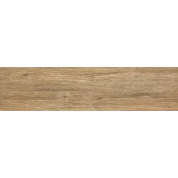 TUBADZIN Dlažba Tubadzin Walnut brown struktura mat rektifikovaná 15x60 99154438