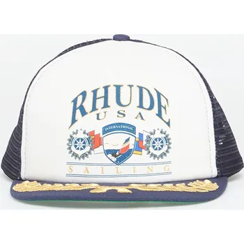 Kšiltovka Kšiltovka Rhude Usa Sailing Icon Trucker Hat Navy/ White Universal