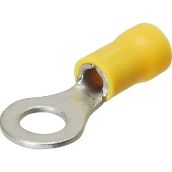 Kabelové oko Kabelové oko Ø 6,5 mm izolované - žluté Množstevní SLEVA: 1