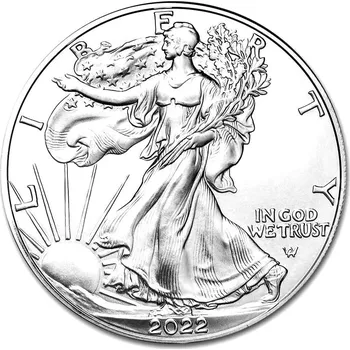 US Mint - Stříbrná mince American Silver Eagle 1 oz 2022
