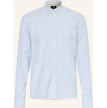 Pánská košile Camel Active Pánská Košile Regular Fit, modrá / bílá, 42