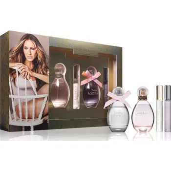 Dámský parfém Sarah Jessica Parker Lovely Sarah Jessica Parker Lovely parfémovaná voda 50 ml + parfémovaná voda 10 ml + Sarah Jessica Parker Born Lovely parfémovaná voda 50 ml + parfémovaná voda 10 ml
