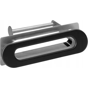 Bemeta Držák toaletního papíru k zabudování, černý 134103010