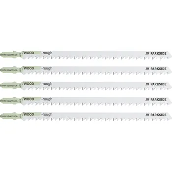 Příslušenství k pile PARKSIDE® Sada pilových listů pro přímočarou pilu (dlouhé/5dílná sada)