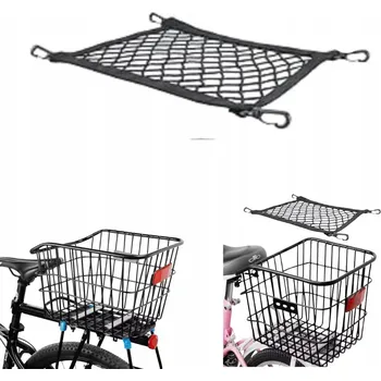 Košík na láhev Síťka NTN Cargo na košík na kolo černá elastická voděodolná