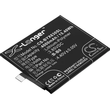 Baterie pro mobilní telefon Baterie Cameron Sino CS-BYX630SL, Li-Polymer, 4000