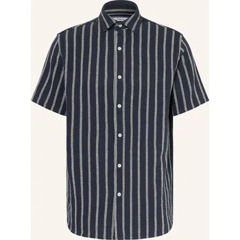 Pánská košile Paul Pánská Košile S Krátkým Rukávem Comfort Fit, tmavě modrá...