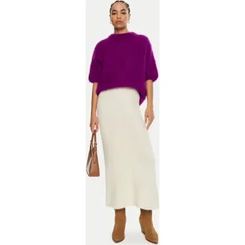 Dámský svetr Dixie Svetr M277K008A Fialová Relaxed Fit L